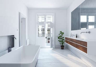 Chantier de salle de bain