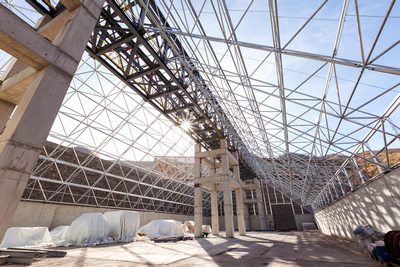 Chantier de charpente