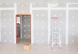 Chantier de isolation et rénovation intérieure