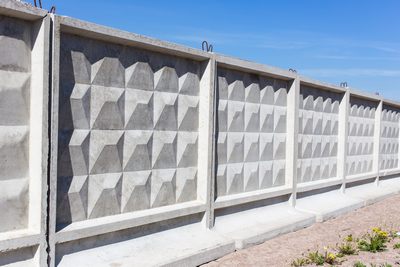 Chantier de en béton