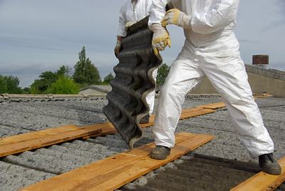 Chantier de désamiantage