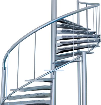Chantier de prix d'un escalier métallique