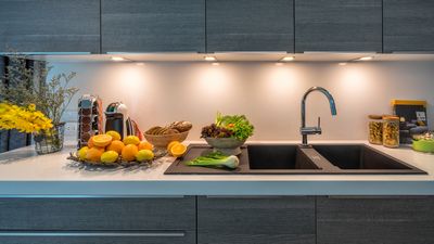 Chantier de achat et de pose d'un évier