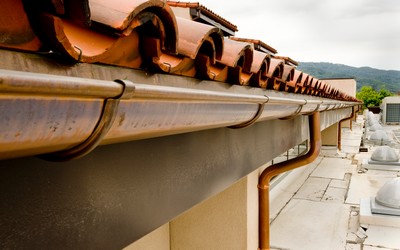 Chantier de toiture et couverture