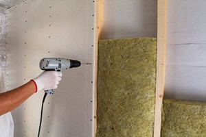 Chantier de isolation phonique