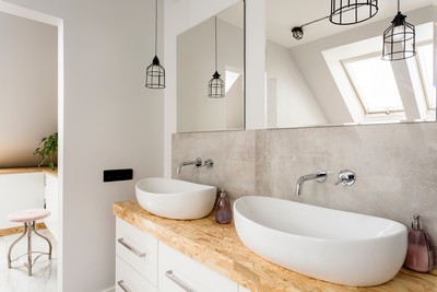 Chantier de salle de bain