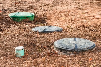 Chantier de tarif de pose d'une micro station d'épuration