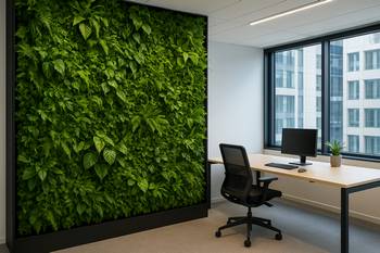 Mur intérieur végétalisé : tendance déco et bien être !