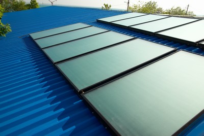 Chantier de énergie solaire