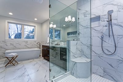 Chantier de salle de bain