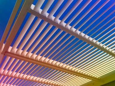 Chantier de prix d'une pergola en aluminium