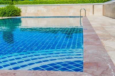 Chantier de piscine