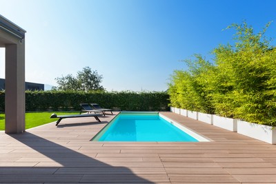 Chantier de piscine
