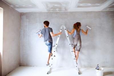 Chantier de rénovation et gros œuvre