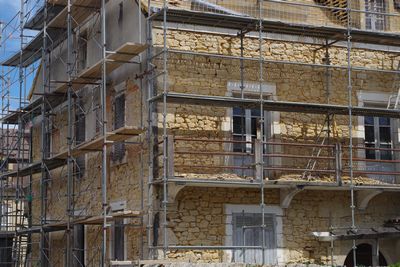Chantier de rénovation et gros œuvre