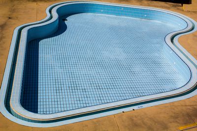 Chantier de piscine