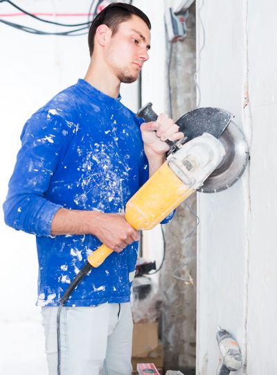 Chantier de rénovation et gros œuvre