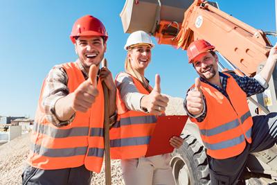 Chantier de du terrassement