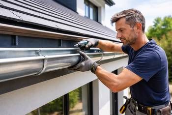 Pose d'une gouttière en zinc sans soudure : conseils et prix des travaux