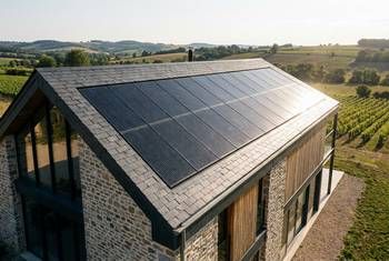 Avantages et inconvénients des panneaux solaires intégrés à la toiture (IAB) — guide travaux RenoMigo Avantages et inconvénients des panneaux solaires intégrés à la toiture (IAB) : conseils, prix et travaux