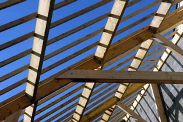 Chantier de charpente