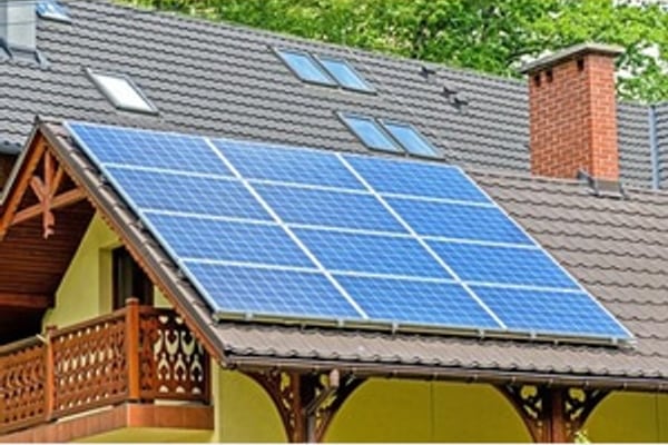 Chantier de énergie solaire