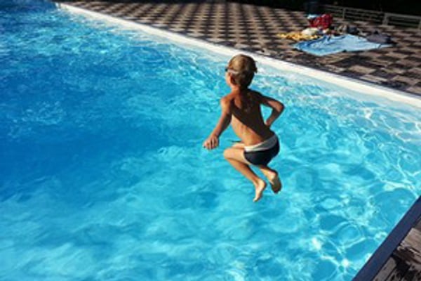Chantier de piscine
